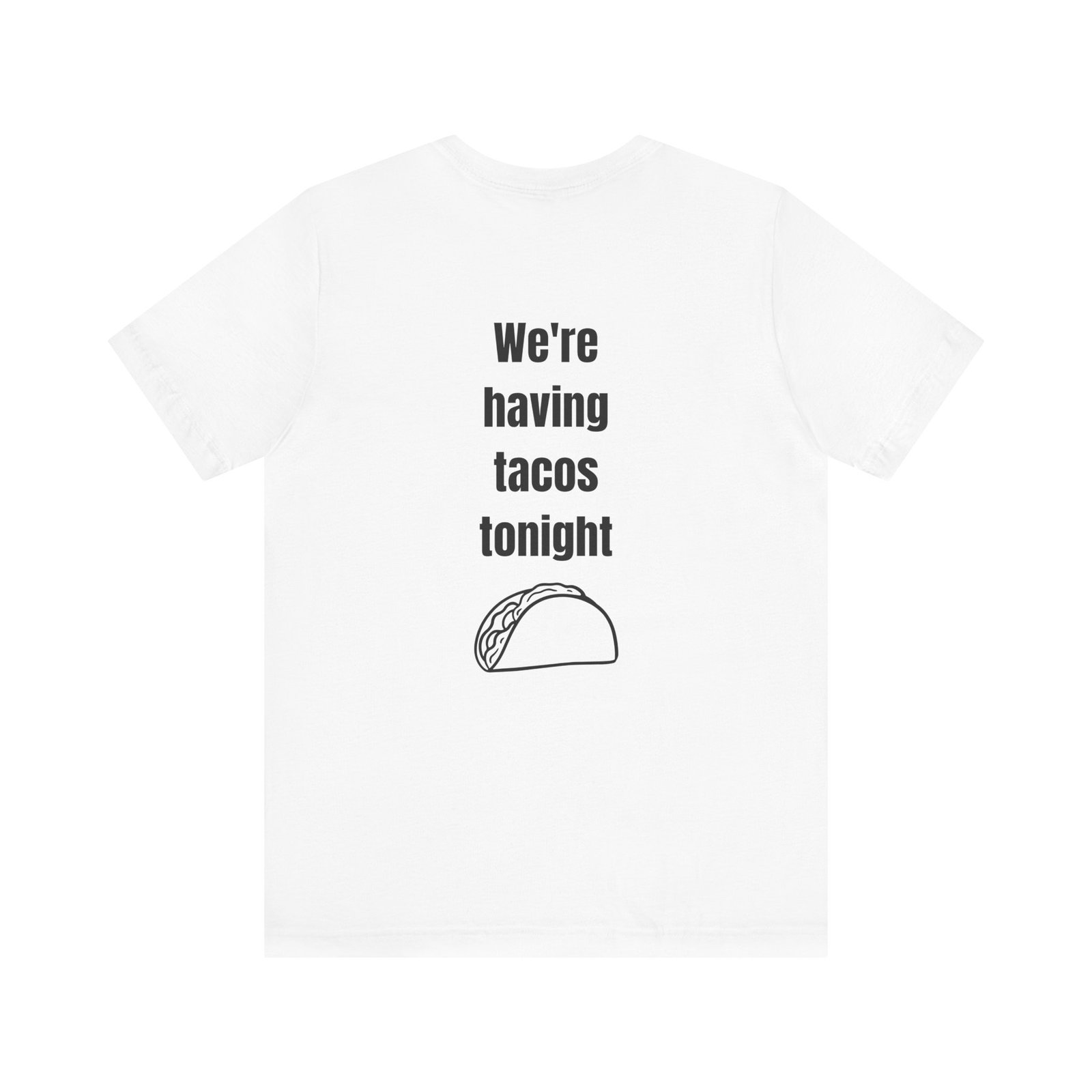 Engagement Announcement Unisex Jersey Short Sleeve Tee, She Said Yes Shirt, Tacos Tonight, Bride-to-Be Gift, Wedding Announcement Tee, - Image 2